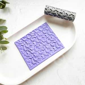Butterfly Texture Roller: Polymer Clay Pattern, Earring Tool