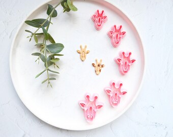 Giraffe Polymer Clay Cutter: Safari Earring, Cookie Cutter
