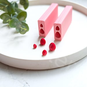 Strawberry Bead Polymer Clay Roller, Bead Roller Polymer clay, Summer Fruit Polymer clay earrings, Earring making tools