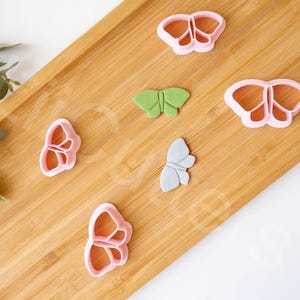 Butterfly Polymer Clay Cutter: Spring Earring Stamp (30-45mm)