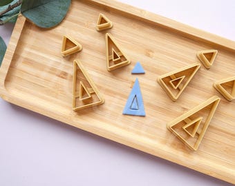 3D Printed Triangle Cutter: Clay Earring, Biscuit, Geometric Shapes
