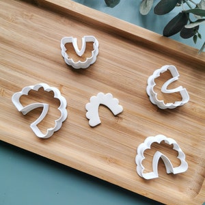 Embossed Arch Polymer Clay Cutters: Rainbow Earring DIY (4 Sizes)