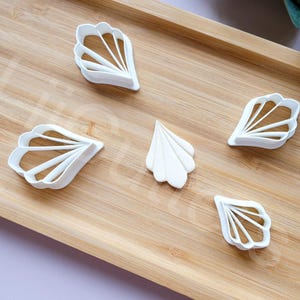 Embossed flower cutter, Polymer clay cutter, Flower cutter, Clay earring cutters, Mini clay cutter, Polymer clay tools, Cutter set