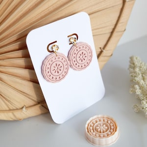 Flower Clay Cutter, Botanical clay cutter, Garden Floral Polymer Clay Cutter, Spring Flower Polymer Clay Cutter, Earring Making Tool
