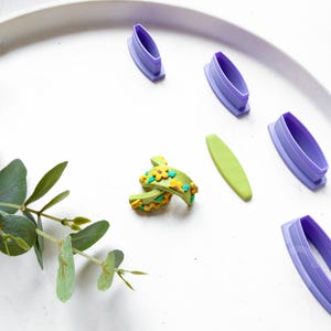 Huggie Hoop-polymeerkleisnijder: gereedschap voor het maken van geometrische oorbellen