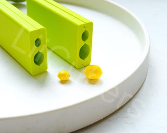 Lemon Bead Polymer Clay Roller: Earring Making Tool