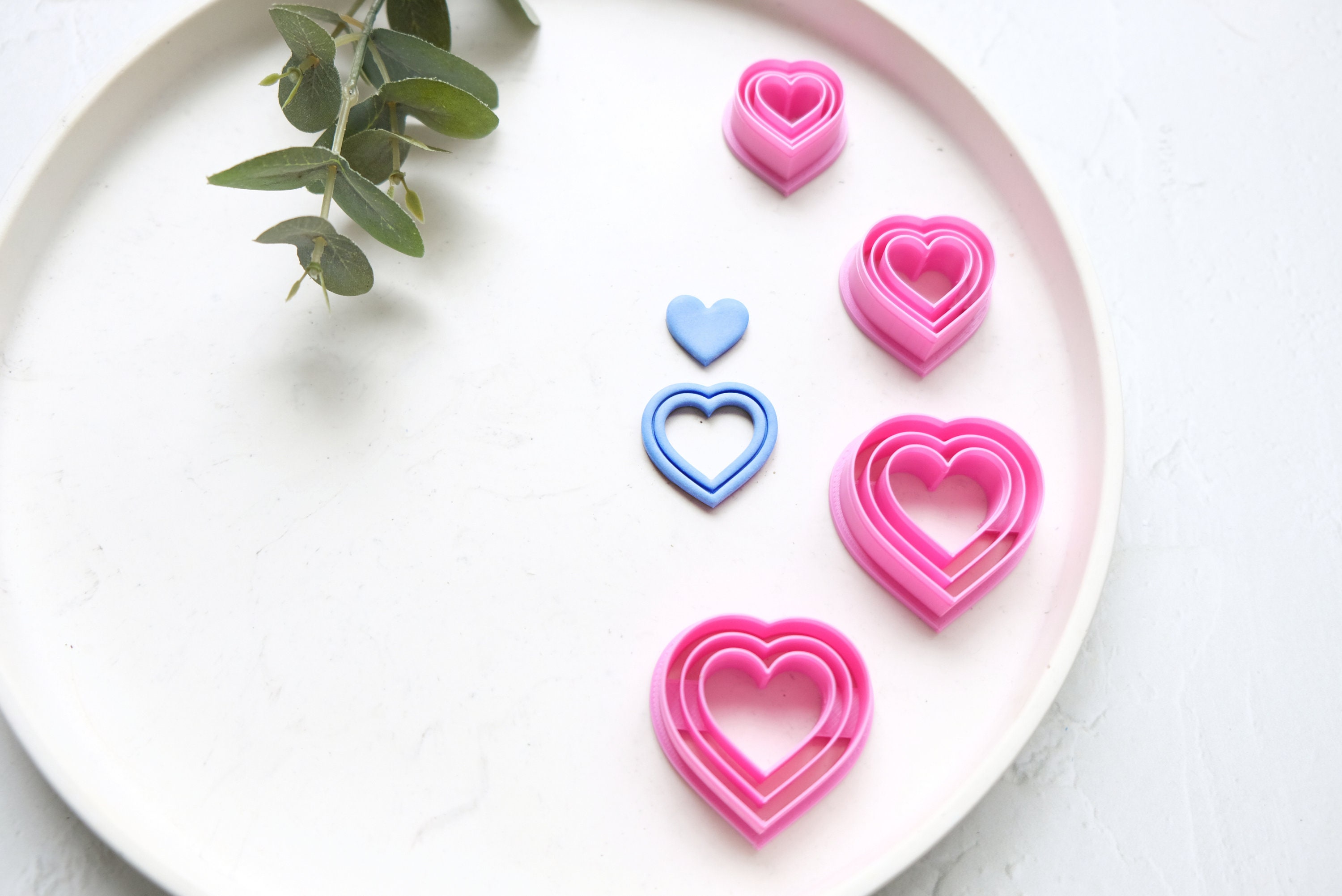 Clay Cutter Heart Freeform Shape A Polymer Clay Earring Cutter UK Cookie  Cutter Valentines Clay Tools Unique Cutters Love Heart 