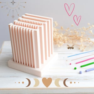 Outil à rouleaux pour billes en pâte polymère 2 en 1 | Mini fabricant de boules recto-verso de 1 à 5 mm et outil de mesure pour planche à mesurer à bande plate