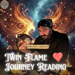 Twin Flame Psychic Reading, Twin Flame Tarot Reading, Same Hour Tarot Reading, Find Your Soul Connection, Deep Love Guidance, Medium Insight