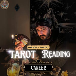 Same Hour Beruf Tarot Kartenlegung, Karriere Tarot Kartenlegung, Detaillierte psychische Karriere Legung, Geld Legung, Buchführung