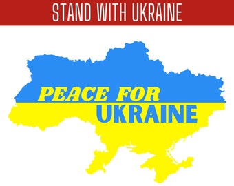 Peace for Ukraine,Pray for UKRAINE, Freedom for Ukraine PNG SVG , Ukrainian flag , Stand with Ukraine, Instant Download, downloadable