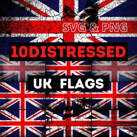 UK flag grunge union jack' Sticker