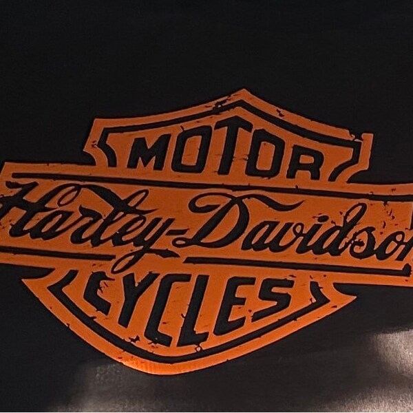distressed harley davidson shirt