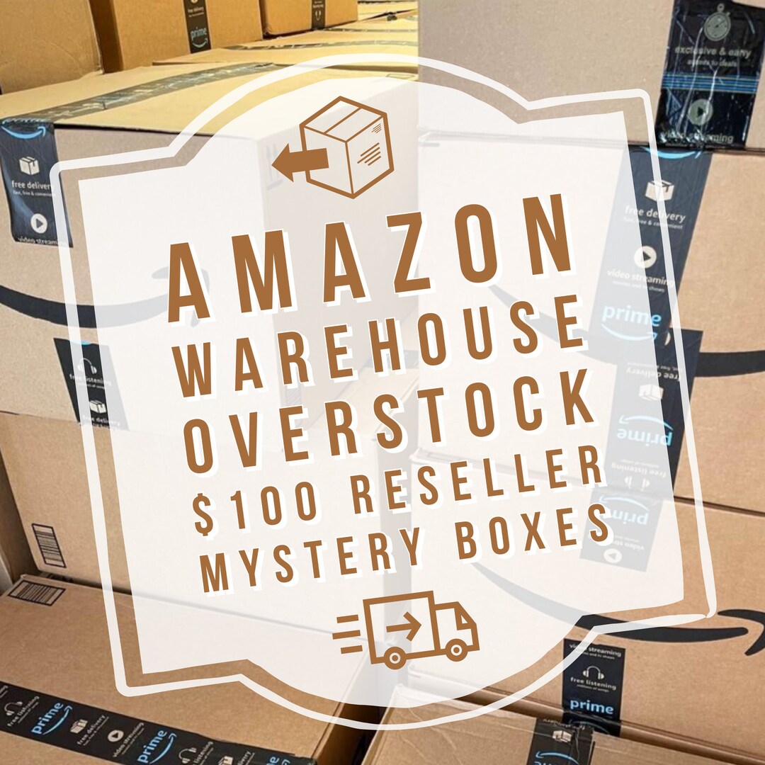 Amazon Mystery Boxes Overstock 10 30 New Items Liquidation Wholesale