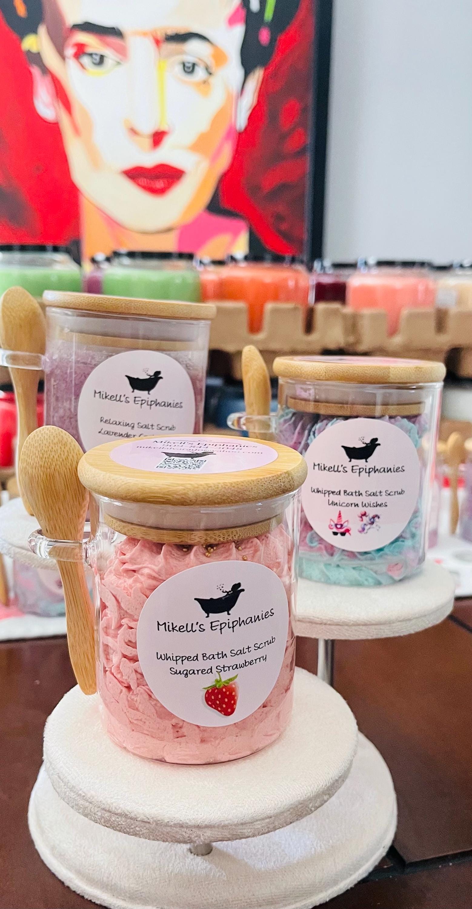 Whipped Pink Himalayan Salt Scrub/ Whipped Soap - Etsy