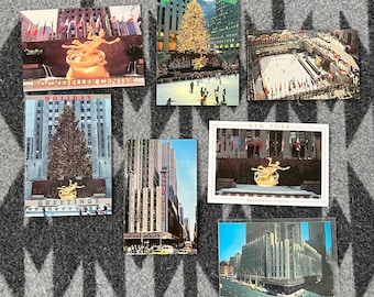 Vintage Rockefeller Center Post Cards