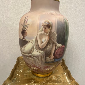 Josef Ahne Portrait Vase