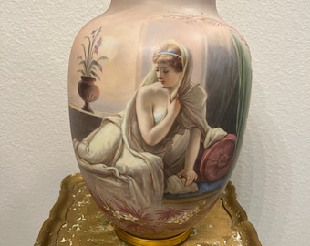 Josef Ahne Portrait Vase