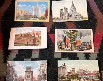 Early 1900's NYC Souvenir Post Cards