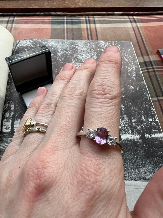 Amethyst Ring, Size 11 - image 2