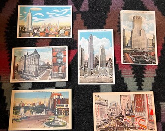 Early 1900's Vintage Souvenir Cards of NYC