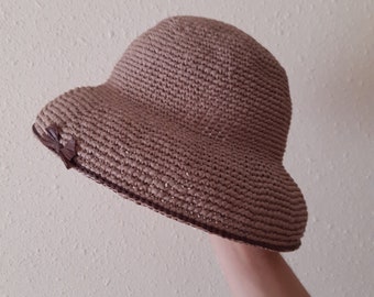 Woman's Raffia Beige Hat