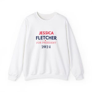 JB Fletcher Murder She Wrote Sweatshirt, Cozy Unisex Crewneck, True Crime Fan Gift, Mystery Writer Pullover, Novel Lover Jumper, TV Show