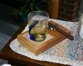 Drink Coaster and Cigar Stand