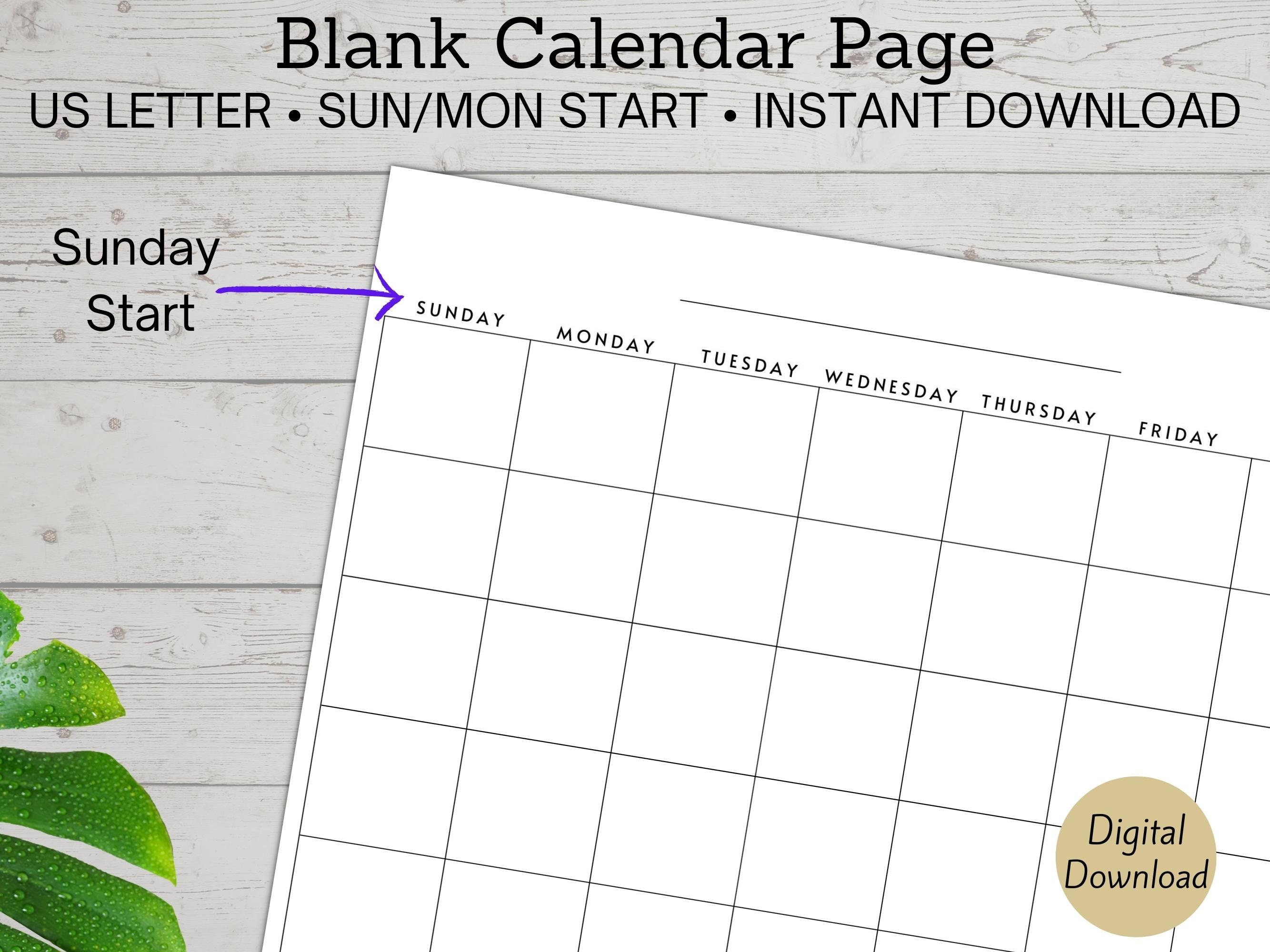 blank-calendar-page-printable-blank-monthly-calenda-monthly-etsy-canada