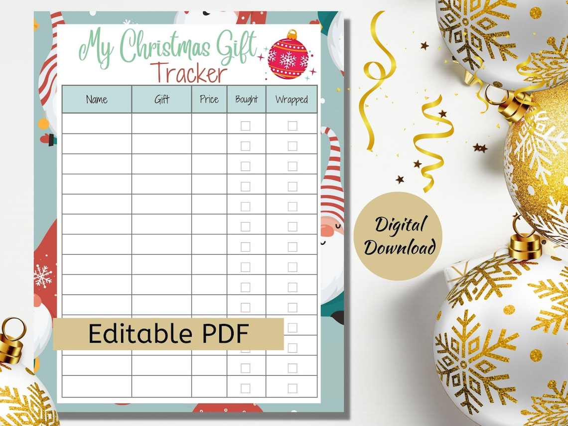 Christmas Gift Tracker Printable - Il 1140xN.4410626560 Ilac