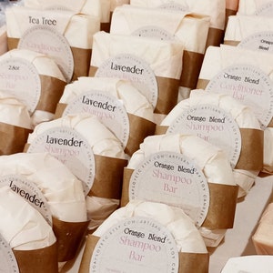 Shampoo Bars made with Essential Oils