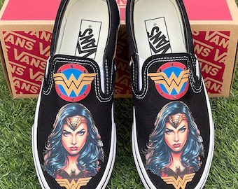 Custom Vans Shoes 100% Hand Made Perfect For any Occasion "pls Read description for Size  No RETURN OR EXCHANGE"