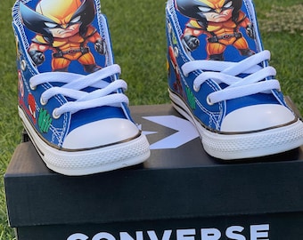 Best Seller SuprHeros Shoes We Only use Original Converse Shoes No Return Or Exchange Please Read Description