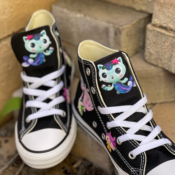 Custom Converse Shoes Hightop Black Please Read Our Return - Etsy UK Custom Converse Shoes Hightop Black Please Read Our Return - Etsy UK