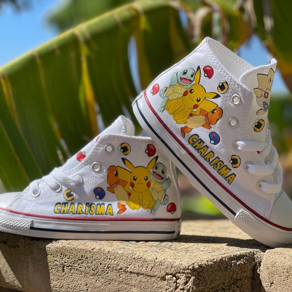 Custom Glitter Converse Shoes for Girls 