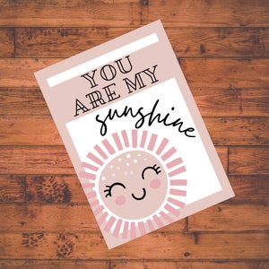 PRINTABLE You Are My Sunshine Wall Art - Etsy