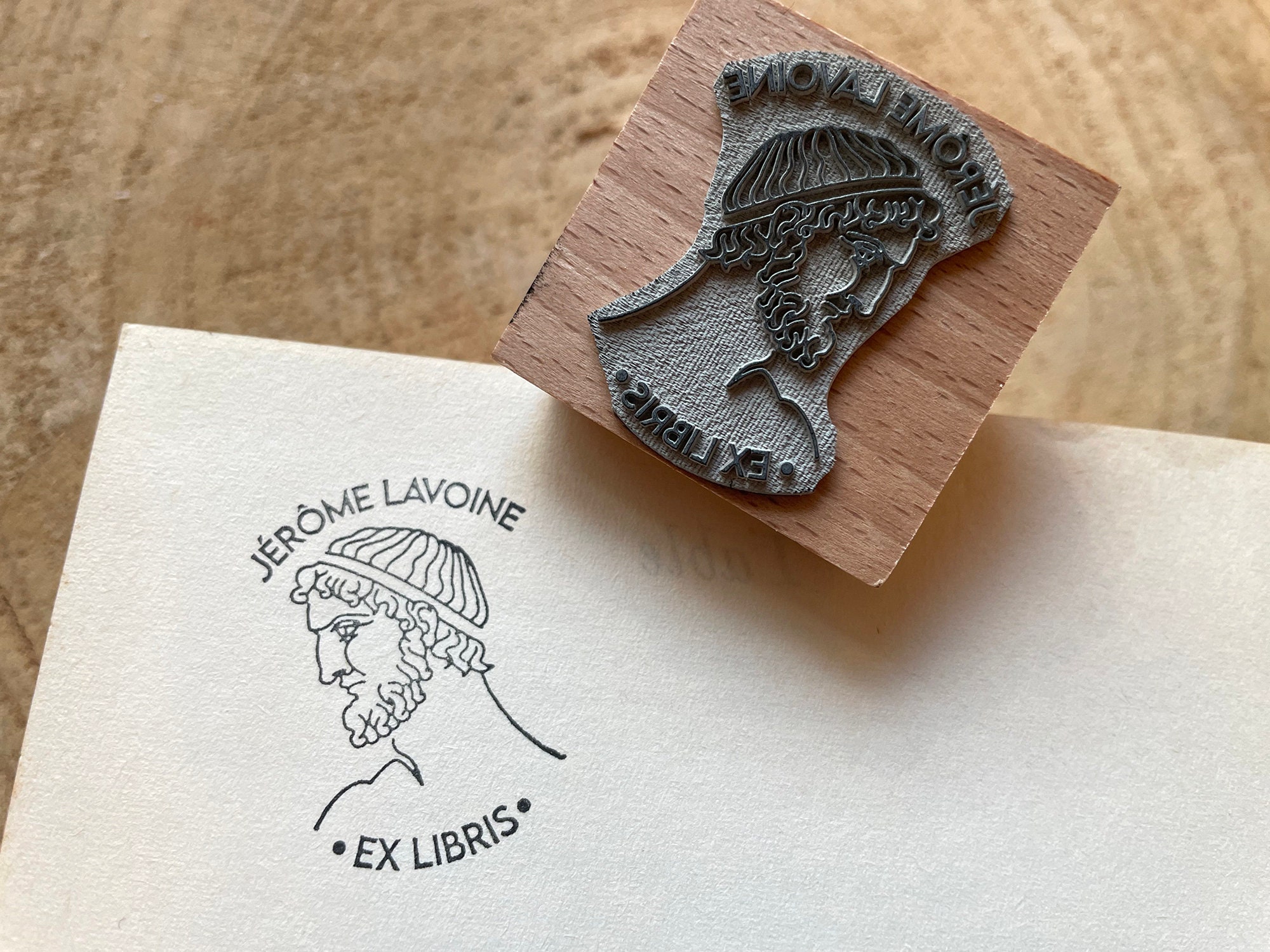 Greek Letters Wax Seal Stamp for Fraternity / Sorority
