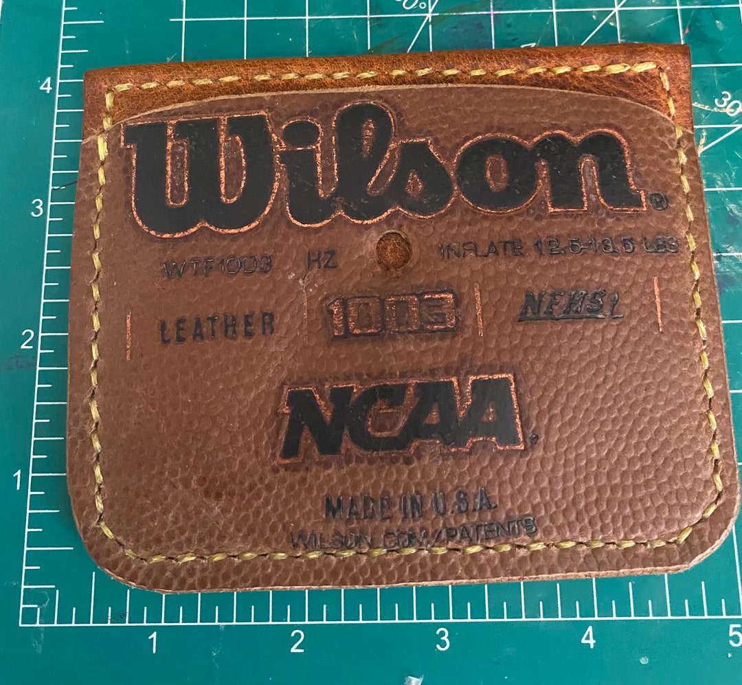 NCAA Leather Tri-Fold Wallet - Collegiate Team Design, Multiple Card Slots, ID Window, Officially Licensed