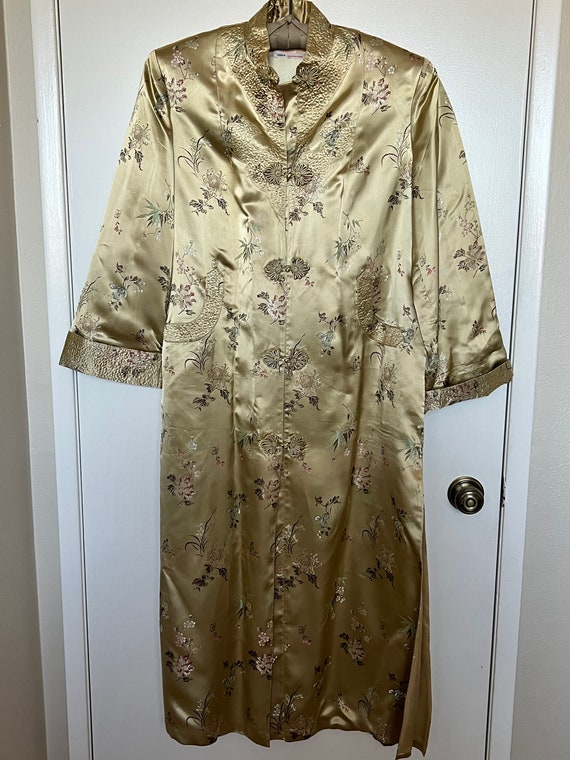 Women’s robe, Chinese style, Vintage 1980’s - image 1