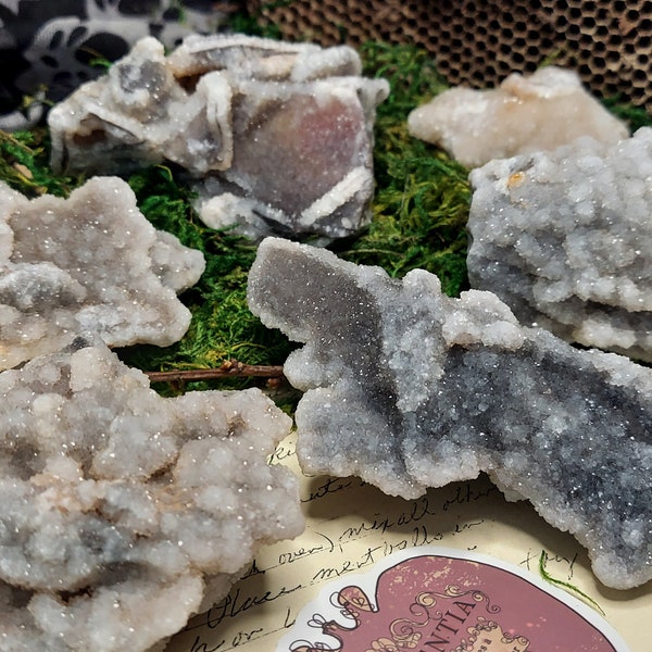 Raw Sugary Sphalerite Freeform, Druzy Crystal Geode Specimen