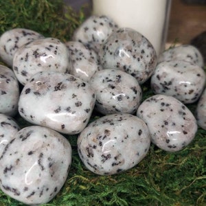 Kiwi Jasper Tumbled Crystal, Large Crystal Specimens, Witchy Decor, Spell, Ritual & Meditation Supplies
