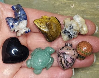 Mystery Mini Crystal Carving: Surprise Lucky Dip, One Inch