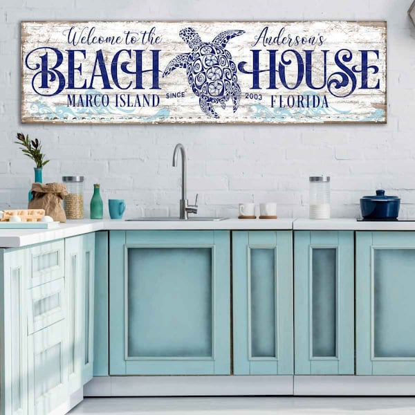 Outdoor Coastal Sign Etsy