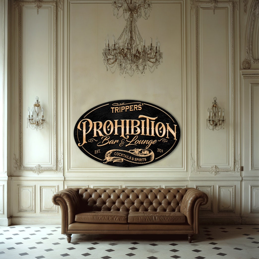 Speakeasy Bar Sign, Prohibition Sign, Lounge Bar Sign, Speakeasy Lounge ...