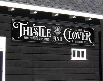 Barn Sign, Business Sign, Large Metal Sign, Metal Artwork, Metal Barn Sign, Outdoor Metal Sign, Family Farm Sign, Personalized Sign,Barn Art