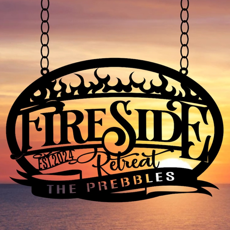 Firepit Sign, Fire Pit Sign, Campfire Sign, Backyard Sign, Patio Sign ...