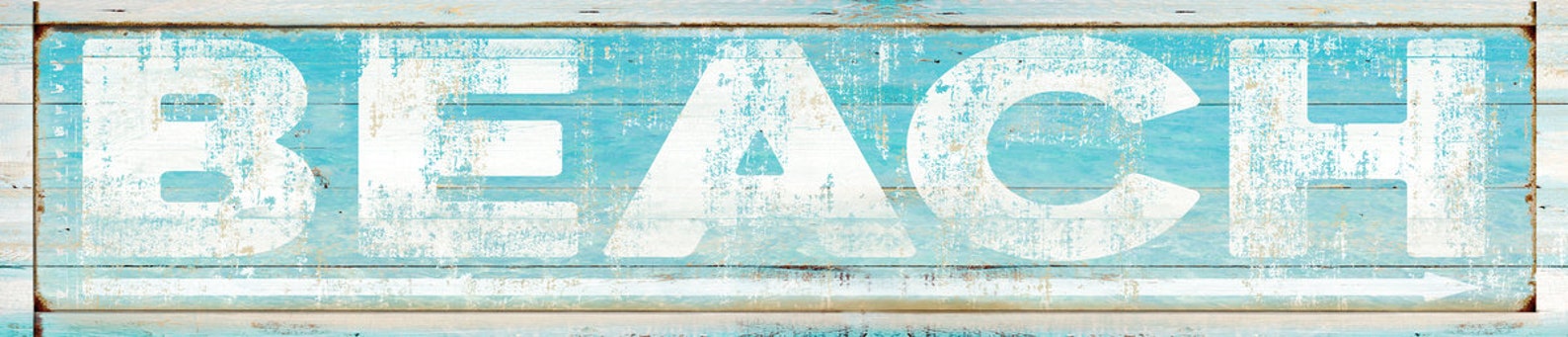 Beach Arrow Sign Beach House Sign Metal Beach Signbeach - Etsy