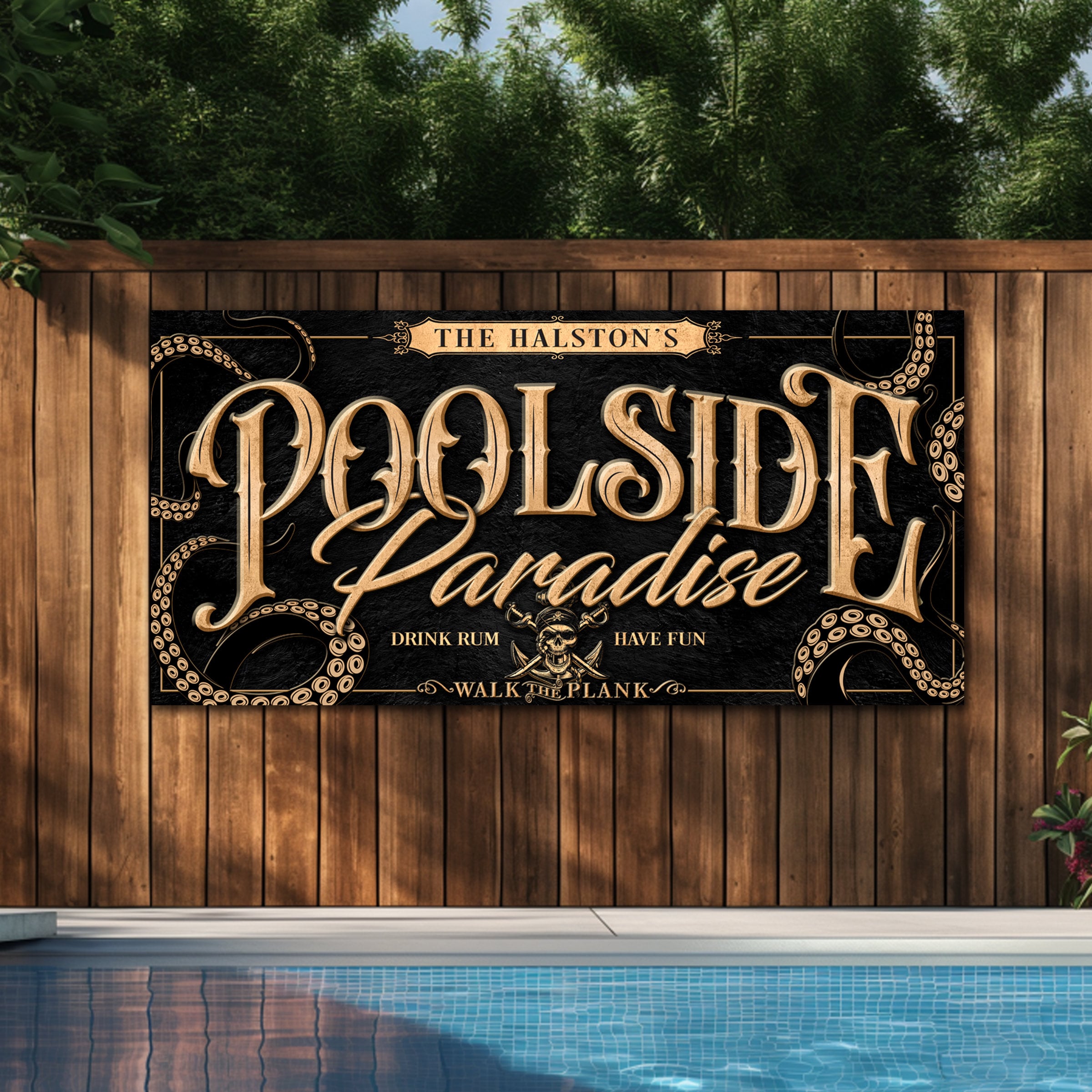 Pool Signs Custom Personalized Pool Signs, Pool & Patio Signs, Custom Pool Signs, Patio ...