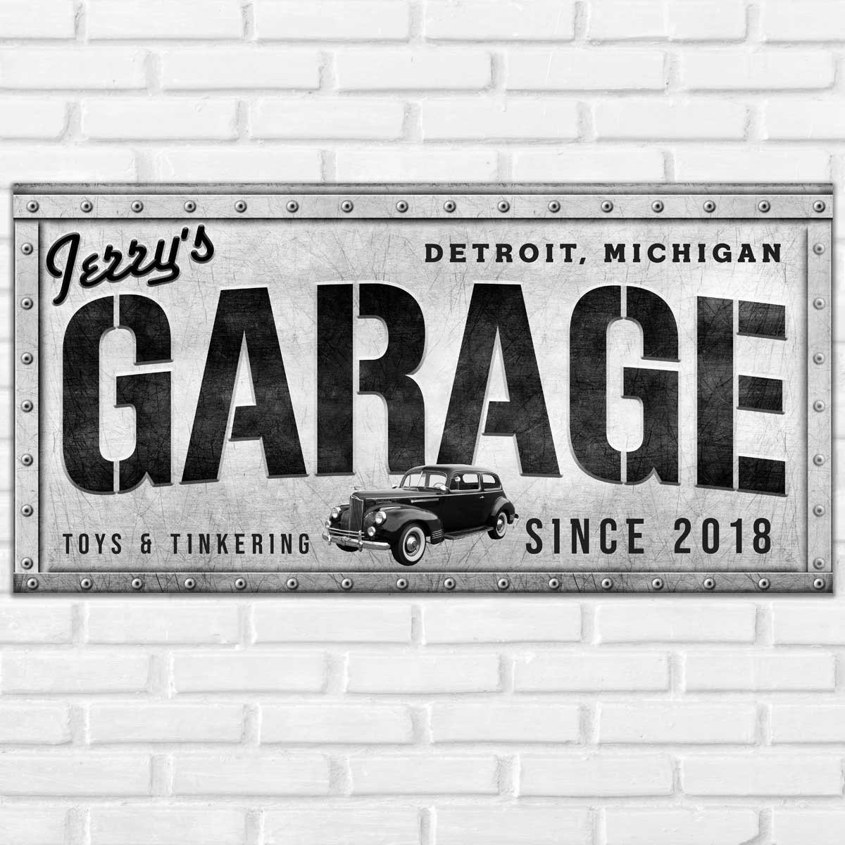 Father's Day Gift Ideas Garage Sign for Dad Garage Etsy