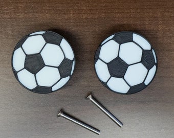 Soccer Ball Drawer Knobs, Kids Room Decor